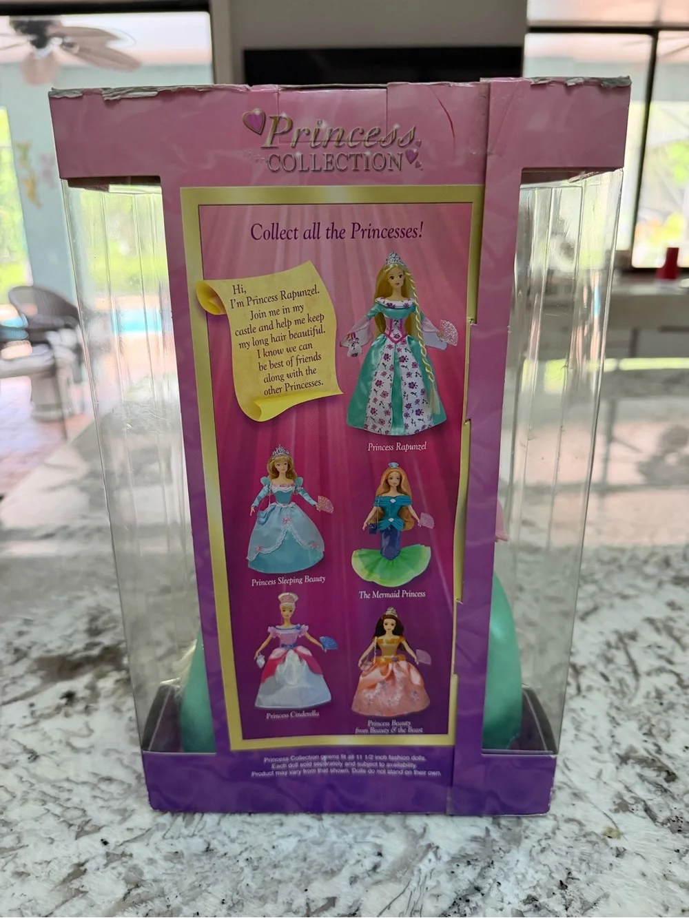 Vintage Princess Collection Princess Rapunzel Doll Retired Collectible See Box
